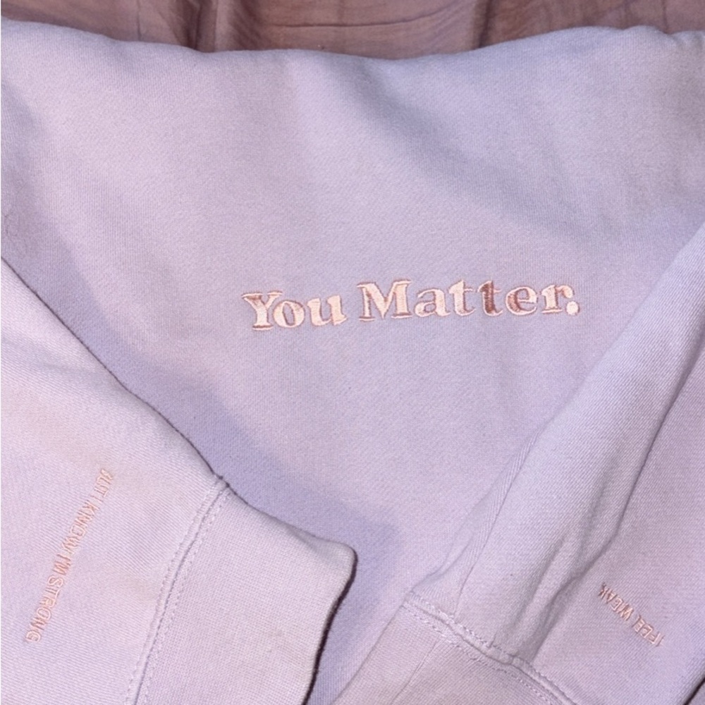 Lavender 'You Matter' Sweatshirt